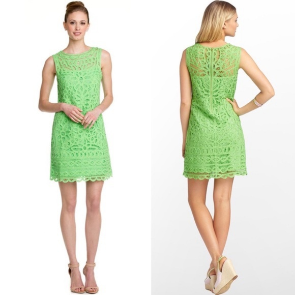 Lilly Pulitzer Tabitha Batt It Up Lace Dress - Picture 1 of 7